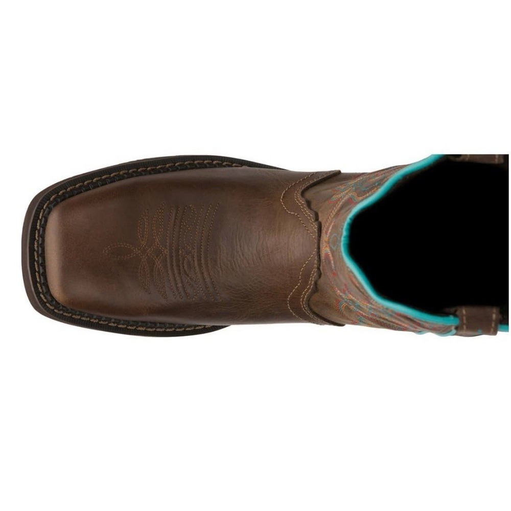 Justin Raya‎ Women's 12" Size 11 B Gypsy J-Flex Comfort Square Toe Western Boots - Picture 4 of 16